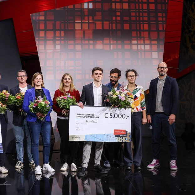 Eindrücke von der Preisverleihung Smart Country Startup Award (Bildquelle: Bitkom)